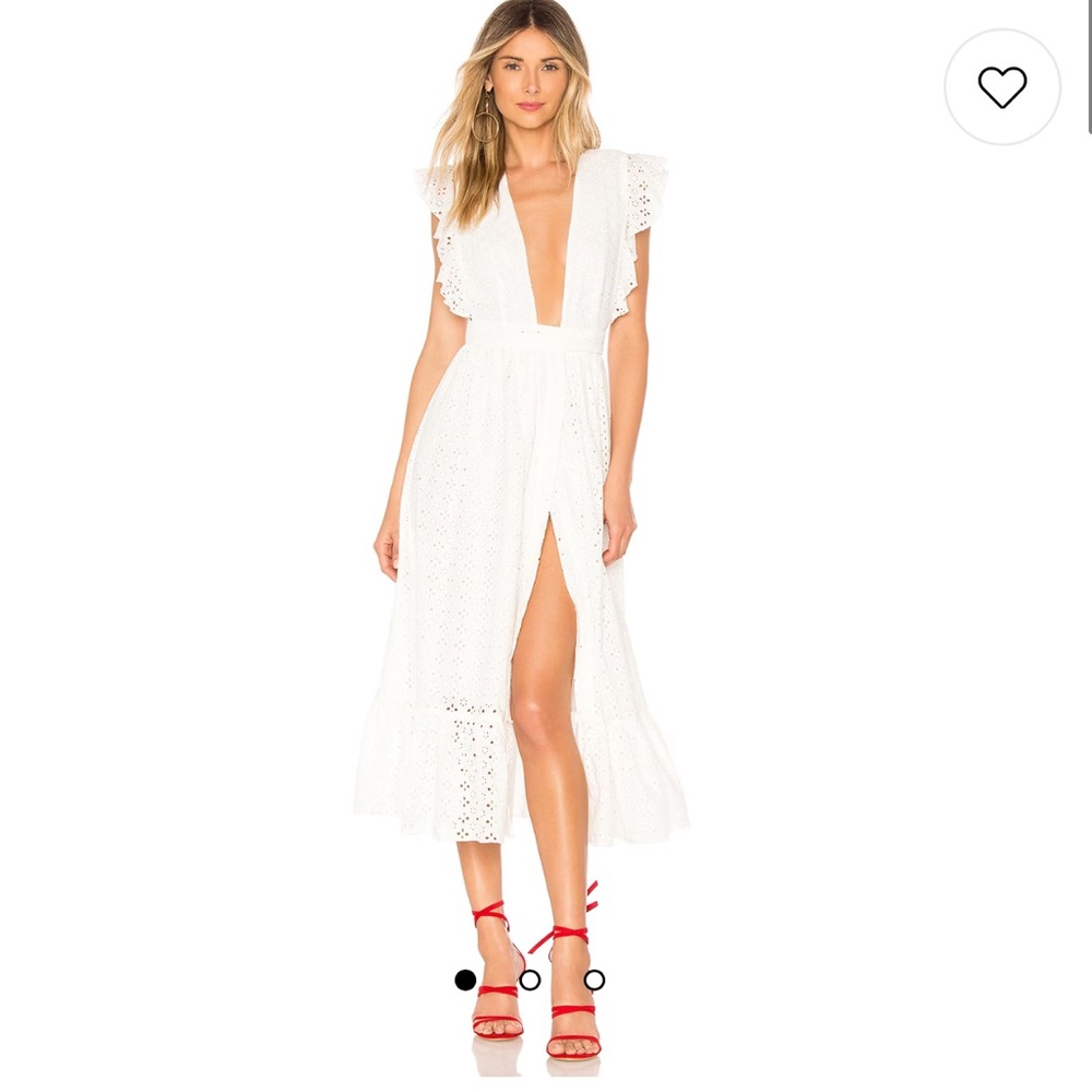 White Midi Dress